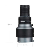 "Optical snoot for video light"